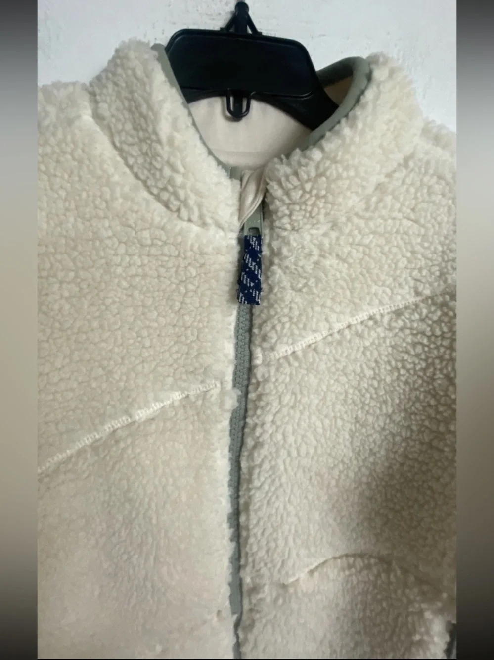 Hanna Andersson In Lambs Wool Faux Shearling Sherpa Jacket Girls Size 4 100cm